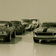 The starting grid circa 1970.